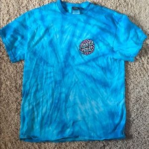 Santa Cruz blue t shirt